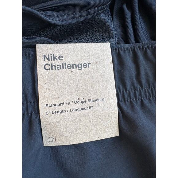 NIKE Men's Challenger Brief-Lined 5" Running Shorts Black Size Medium DV9363 - Picture 6 of 9